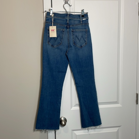 Mother PETITES The Lil Hustler Ankle Fray denim jean - Picture 6 of 12